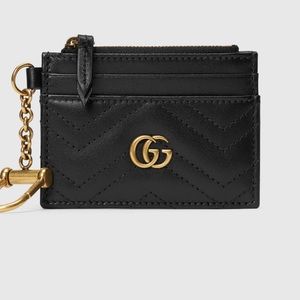 GG MARMONT KEYCHAIN WALLET|| authentic 💯